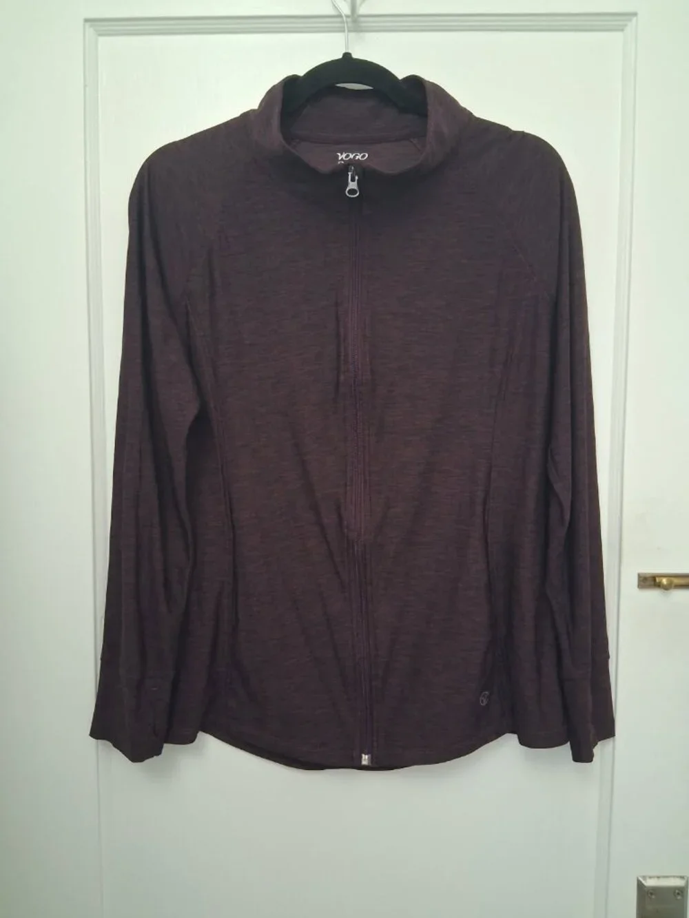 Women's Vogo Athletica Burgundy Activewear Jacket